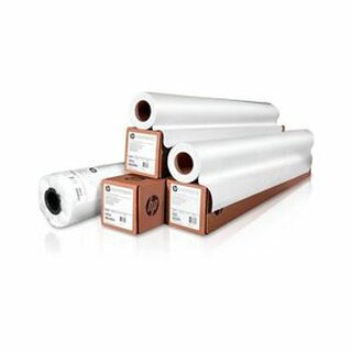 Plotterpapier HP C6569C, 130g, 106,7cm x 30,5lfm, gestrichen, wei