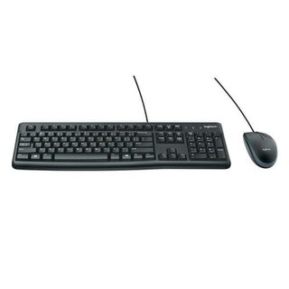 Logitech 920-002540 MK120 Maus/Tastatur Set Qwertz