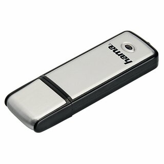 USB-Stick Hama 104308 Fancy, USB 2.0, Speicherkapazitt: 32GB, silber/schwarz