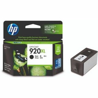 Tintenpatrone HP CD975AE - 920XL, Reichweite: 1.200 Seiten, schwarz