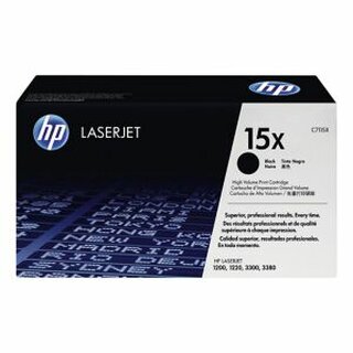 Toner HP C7115X, Reichweite: 3.500 Seiten, schwarz