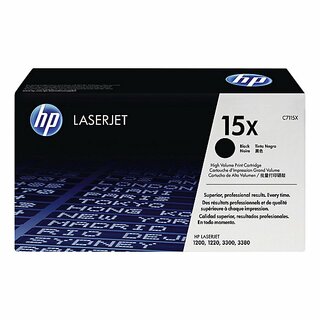 Toner HP C7115X, Reichweite: 3.500 Seiten, schwarz