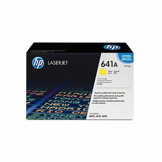 Toner HP C9722A, Reichweite: 8.000 Seiten, gelb