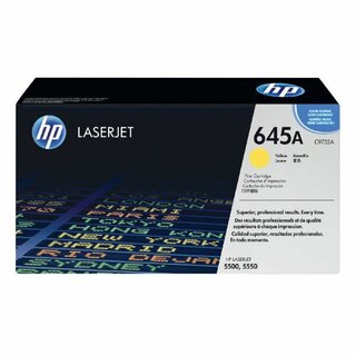 Toner HP C9732A, Reichweite: 12.000 Seiten, gelb