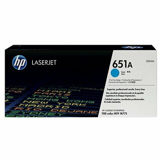 HP Toner HP 651A fr HP LJ M775 cyan ca.16.000 S