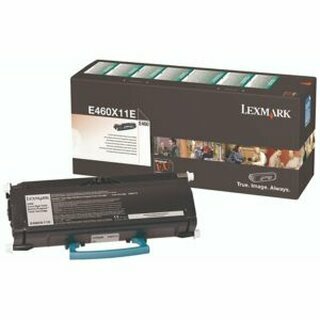 Toner Lexmark E460X11E, Reichweite: 15.000 Seiten, schwarz