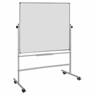 Weiwandtafel Bi-Office QR0204, Stativ-Drehtafel, emaill Oberfl, Mae: 90x120cm