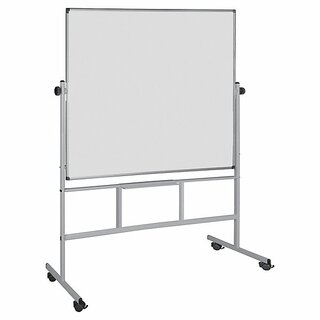 Weiwandtafel Bi-Office QR0404, Stativ-Drehtafel, emaill Oberfl, Mae: 120x150cm