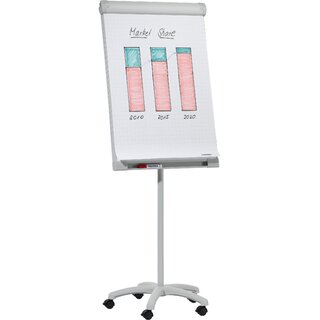 Flipchart Franken FC41Pro, Mae: 67 x 95cm, grau