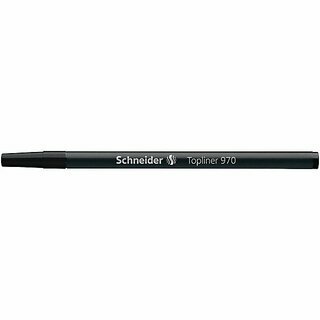 Finelinermine Schneider Topliner 970, Strichstrke: 0,4mm, schwarz
