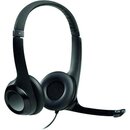 Logitech 981-000406 Headset black H390 USB schwarz