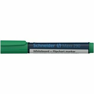 Boardmarker Schneider Maxx 290, Rundspitze, Strichstrke: 2-3mm, grn