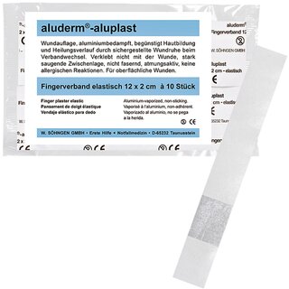 Fingerverband Shngen 1009163, 12 x 2cm, elastisch, 10 Stck