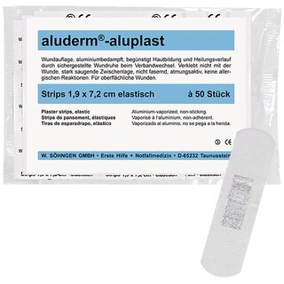 Pflasterstrips Shngen Aluderm 1009167, 19 x 72mm, 50 Stck