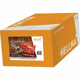 Hellma Mini Laugengebck, 70 x 15 Gramm