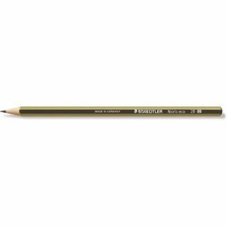 Staedtler Bleistift Noris eco sw/gn 2B 12 Stck