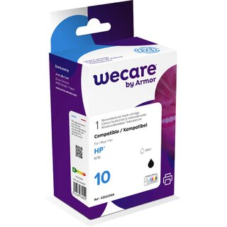 Tintenpatrone wecare  komp. mit HP 10/C4844A, Inhalt: 69ml, schwarz