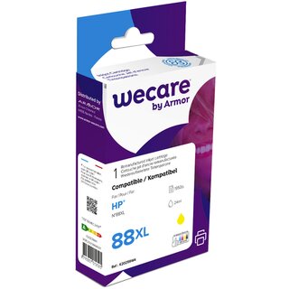 WECARE Tinte komp.HP 88XL/C9393AE gelb fr HP Officejet K5400dn