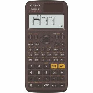 Casio Wissens.Rechner FX-85DEX schwarz 77x166x11mm 12-stlg.