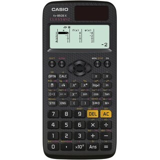 Casio Wissens.Rechner FX-85DEX schwarz 77x166x11mm 12-stlg.