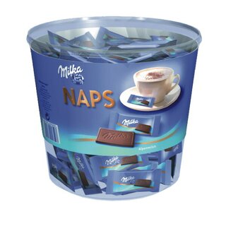 Milka Naps aus Alpenmilch, Dose mit 207 Stck a 4,6