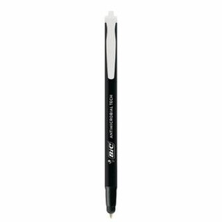 BIC Kugelschreiber Clic Stic Stylus ANTIMICROBIAL TECH 500463, schwarz 12St