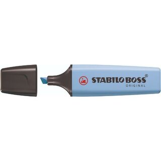 STABILO Textmarker BOSS ORIGINAL 70/112, Pastel, Keilsp., 2-5mm, himmelblau