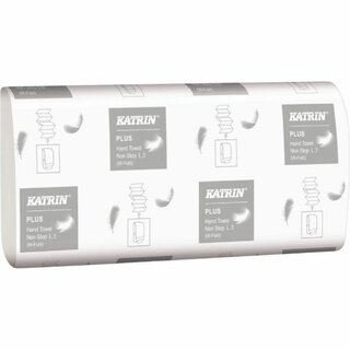 Falthandtcher Katrin 61563, 3-lagig, W-Falz, 24x32 cm, 160 Blatt wei, 25 Stck