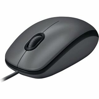 Logitech M100 Maus M. Kabel schwarz