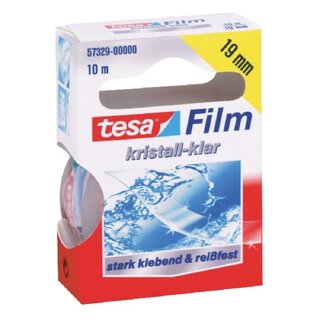 Klebefilm Tesa tesafilm 57329 kristallklar 19mm x 10m