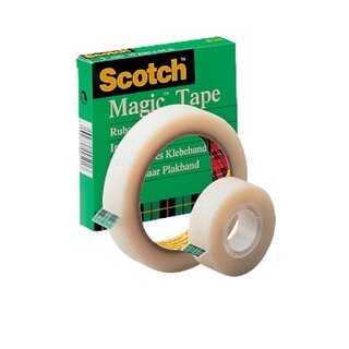 Klebefilm Scotch Magic M8101910, 19 mm x 10 m, matt, 1 Rolle Klebefilm