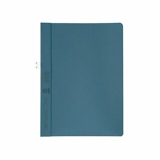 Klemmmappe Elba 36450, A4, Fassungsvermgen: 10 Blatt, ohne Vorderdeckel, blau