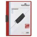 Durable Klemmmappe DURAQUICK rot A4 f.20 Bl.