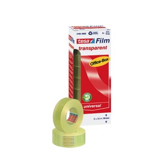 Klebefilm Tesa tesafilm 57405 Office 19mm x 33m 8 Stck