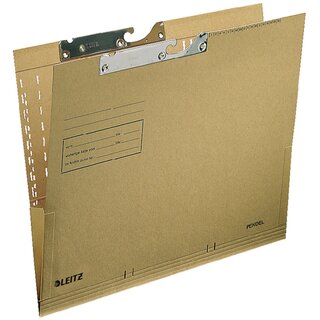 Pendelfehltaschen Leitz 2116, naturbraun, 50 Stck