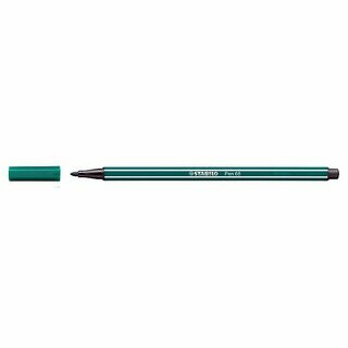 Faserschreiber Schwan Stabilo Pen 68/56, Strichstrke: 1mm, blaugrn, 10 Stck.