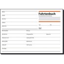 Fahrtenbuch, fr Pkw, A6 quer, 44 Blatt