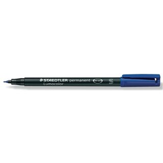 OHP-Stift Staedtler Lumocolor 313S, wasserfest, Strichstrke: 0,4mm, blau