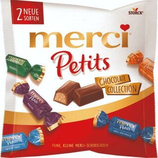 Merci Petits Pralinen Chocolate Collection, Beutel 125 Gramm