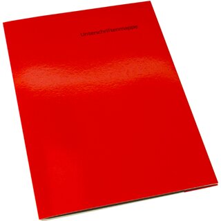 Post-und Unterschriftsmappe VOKO 43013143, rot, 10 Stck