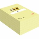 Haftnotizen Post-it 659, 102x152mm, 100 Blatt, gelb