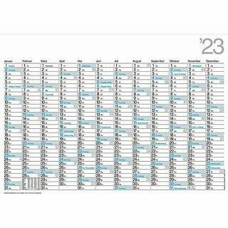 Bhner Plakatkalender SIGMA M12, 12 M/1S, 67 x 47 cm, 2025