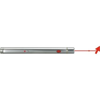 Laserpointer Legamaster 575700 LX4, Laserpunkt oder -pfeil, 100m, silberfarben