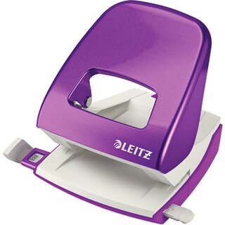 Leitz Locher 5008 New NeXXt WOW, Stanzleistung: 30 Blatt, violett metallic