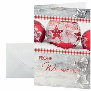 Weihnachtskarte Sigel DS053, Winter Feel, DIN A6, 25 Stck