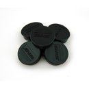 Magnet, fr 12 Blatt A4 80 g/m, rund, : 30 mm, schwarz