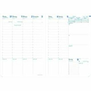 Quo Vadis Prenote 024003Q, 1W/1S, 21 x 29,7cm, A4, Kalender-Einlage, 2025