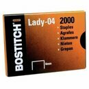 Heftklammern Bostitch Lady 04, verzinkt, 2000 Stck