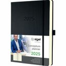 Sigel Buchkalender C2504, Conceptum, 1T/1S, Hardcover,...
