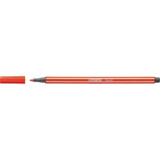 STABILO Faserschreiber Pen 68/40, Einweg, M / 1 mm, hellrot